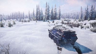 雪地奔驰