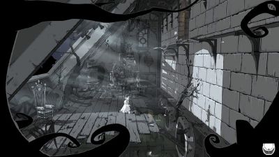 彩虹坠入